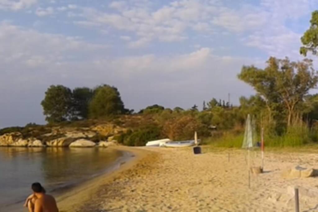 Havikee, Private Beach Villa! Órmosz Panajász Kültér fotó