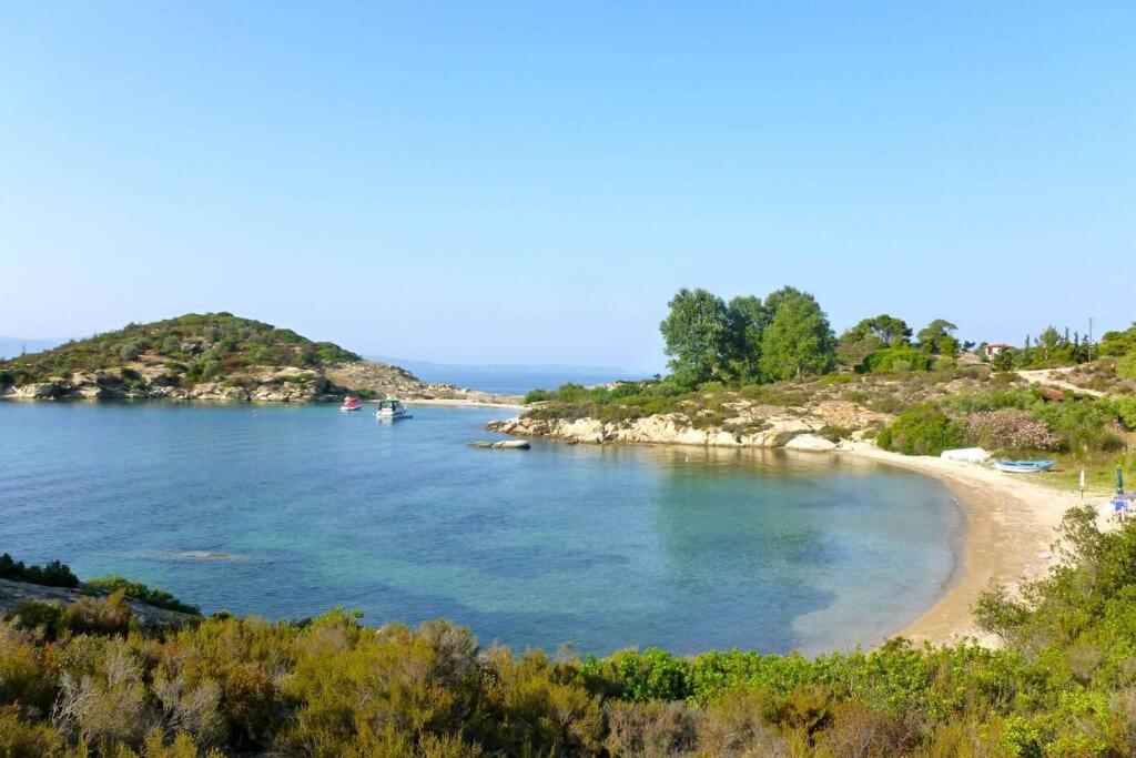 Havikee, Private Beach Villa! Órmosz Panajász Kültér fotó